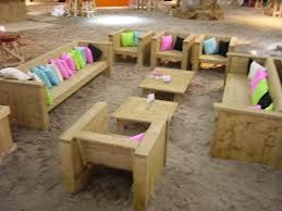 Tuin lounge sets van steigerhout